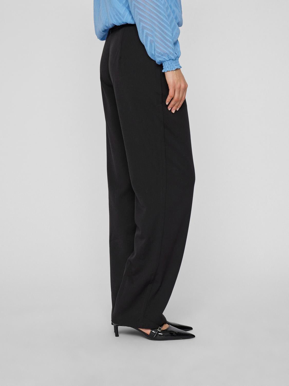 VIVARONE Trousers - Black - VERO MODA & VILA Bergvik